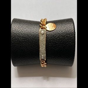 Henry Bendel | Crystal and Rose Gold Bracelet